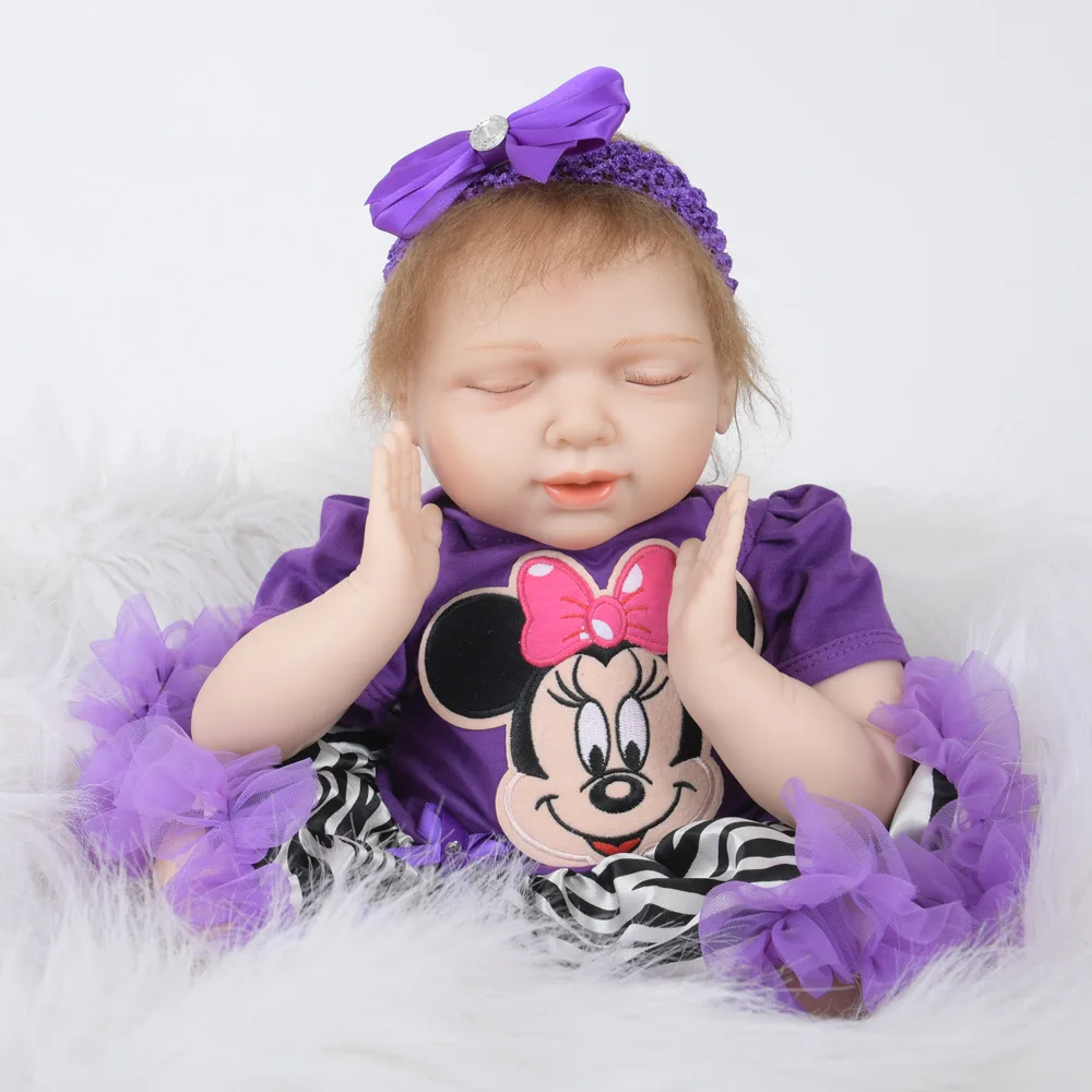 Лучшие продажи товаров рождественский подарок 22 &quot55 см Bebe Reborn Baby Doll детские
