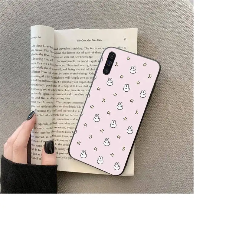 

Cute bunny Phone Case For Samsung Galaxy a50 A30S A50S a71 70 a10 case samsung a51 case