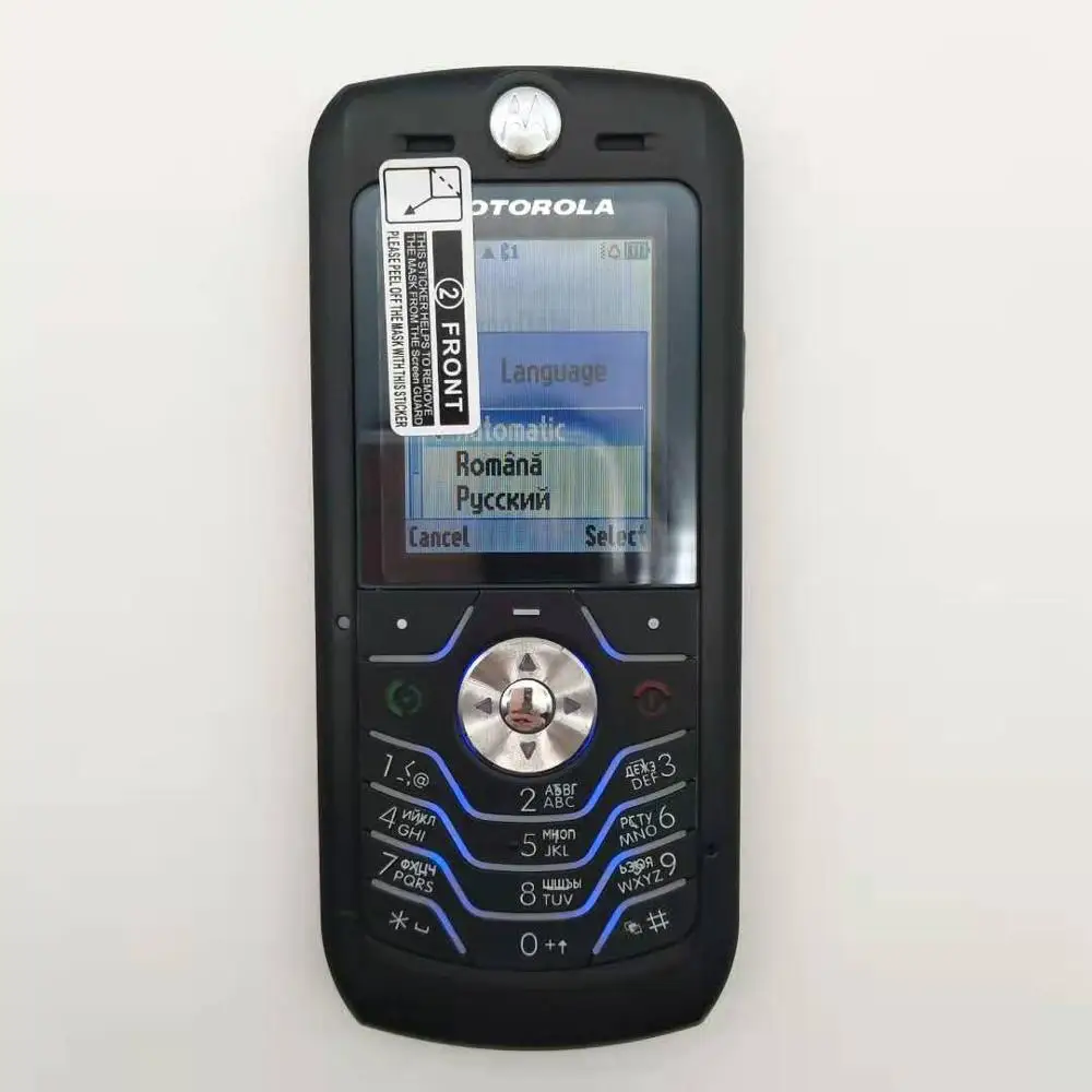 Motorola L6 V280 Восстановленный Оригинальный разблокированный 0.3MP с MP3 дешевый телефон