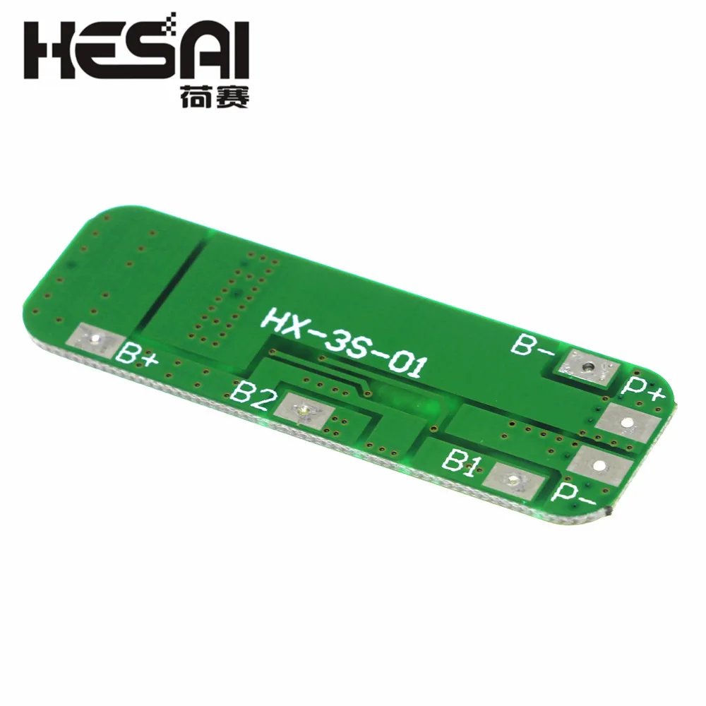Защитная плата для батарей 3S 6A Li Ion 12 В 18650 BMS PCM литий ионных батарей|bms pcm|protection