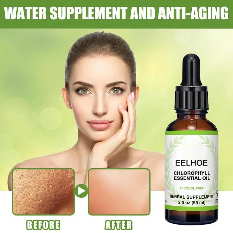 Chlorophyll Liquid Natural Deodorant Reduces Bad Breath Wrinkles Aging Liver Resists Antioxidants Function Eliminates Suppo M6Q3 | Красота и