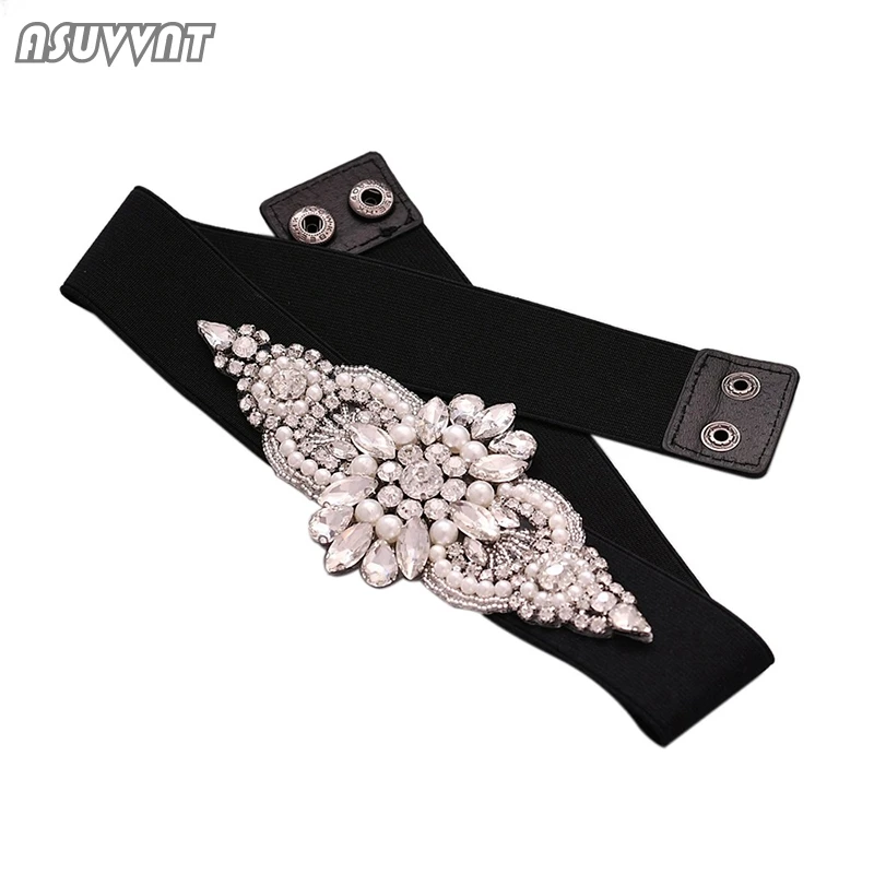 

Ремень для невесты, эластичный, с цветочным узором