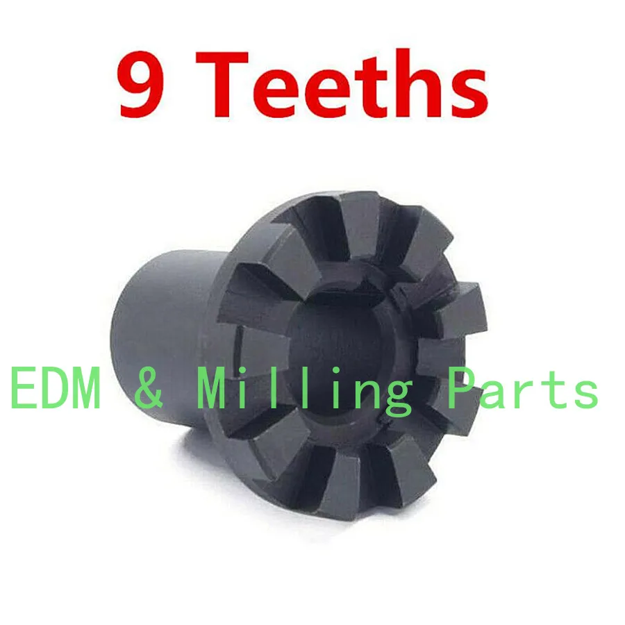 

Milling Machine 9 Teeth C85 Gear Shaft Cluth CNC Vertical Mill Tool For Bridgeport Mill Part