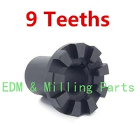 milling machine 9 teeth c85 gear shaft cluth cnc vertical mill tool for bridgeport mill part