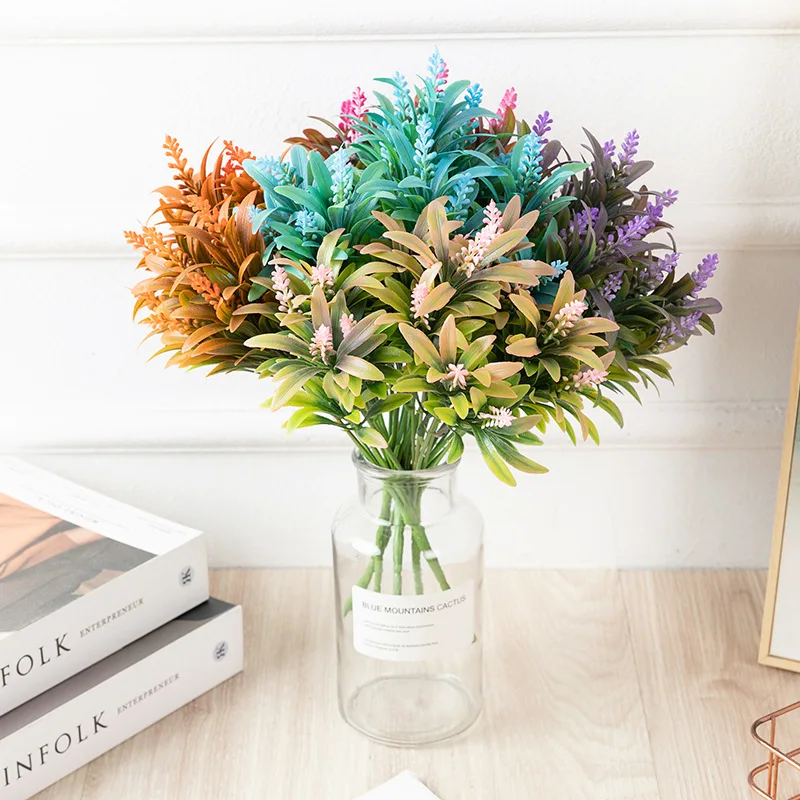 Искусственный букет цветов 31 см | Дом и сад