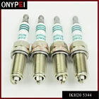 4 шт.лот IKH20 5344 иридиевая Свеча зажигания Япония для BMW Citroen Peugeot IKH20-5344