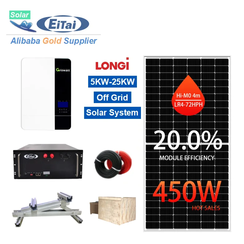 Рисунок 3 - Система солнечной энергии EITAI 5 кВт 10 кВт