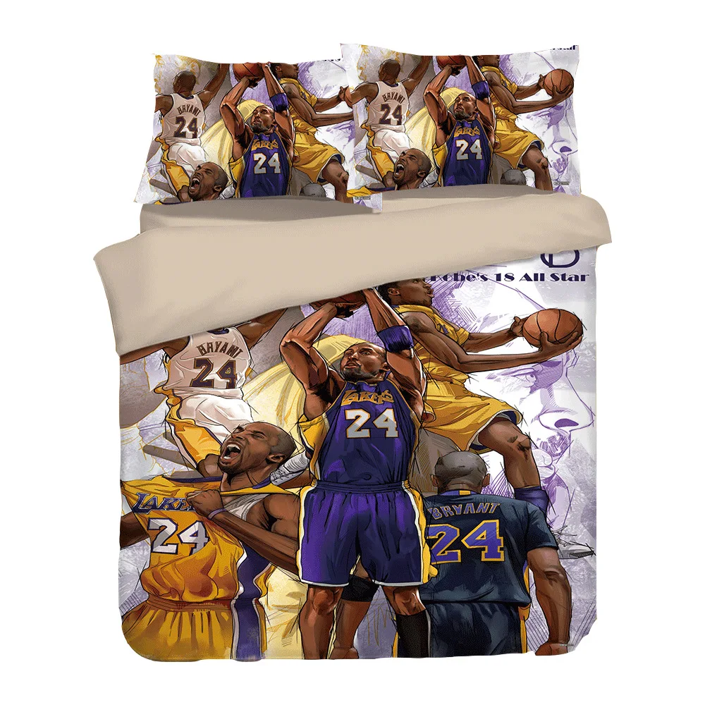 

Bedding Set Housse De Couette Camas Bed Jogo De Cama Ropa De Cama Conjunto Anime Cartoon Game Couettes moet chandon