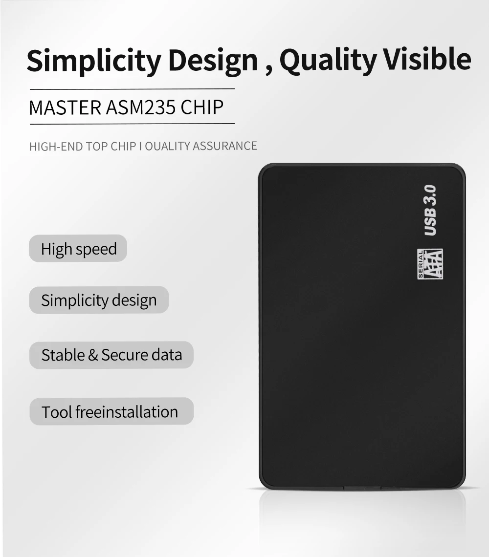 Карман TISHRIC для внешнего жесткого диска USB 3 0/2 5 до 10 ТБ Гбит/с | Компьютеры и офис