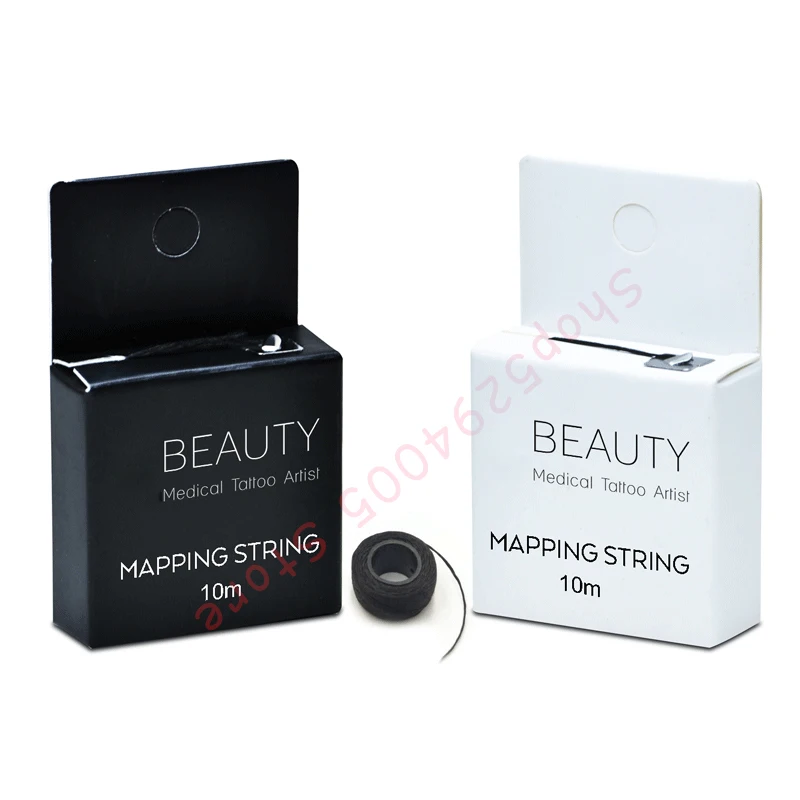 Microblading MAPPING STRING Pre-Inked брови маркер нить татуировки брови на точка 10 м MPRO нет необходимости пигментного позиционирования инструмент