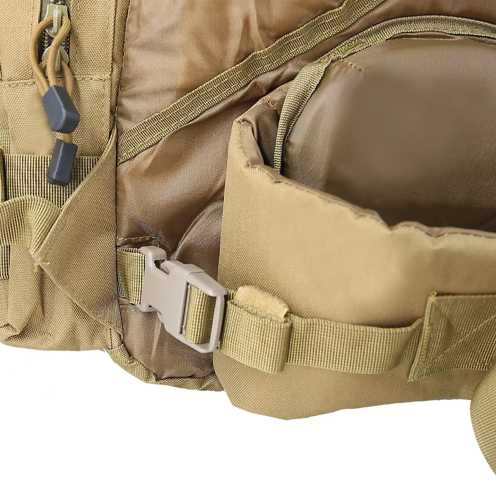 Военный тактический рюкзак на 50 л с системой Молле водонепроницаемый для