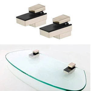 2 шт. настенное крепление стеклянная полка регулируемый кронштейн крепление для деревянных полок зажим для стекла 3-20 ммцинковый сплав 3-28 мм3-15 мм3-20 мм