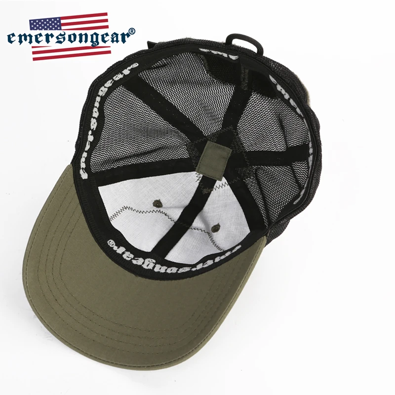 

emersongear Emerson Tactical Assault Cap Outdoor Baseball Hat Tactical Airsoft Millitary Army Sun Hats Nylon Mesh Cap
