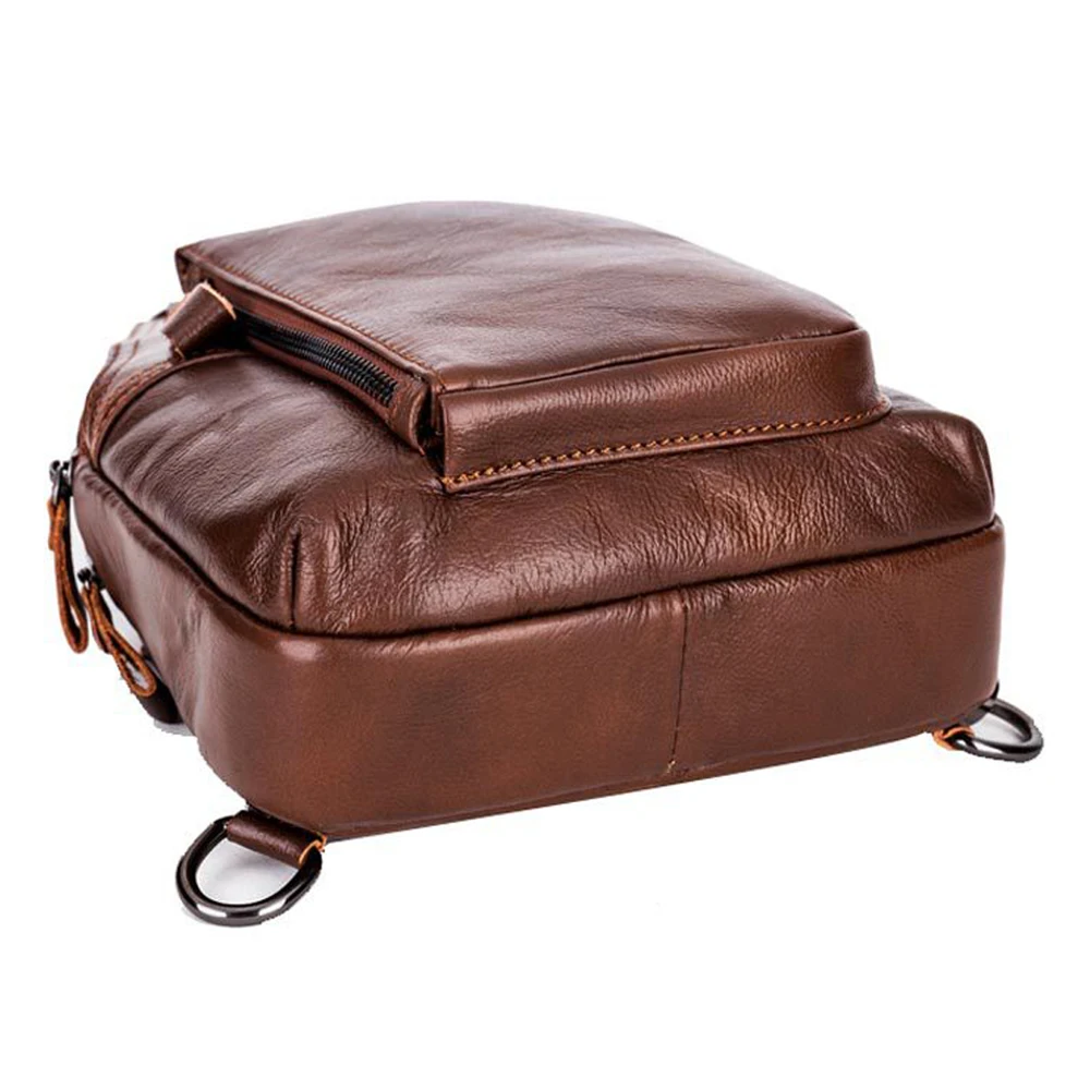 BRAND Crossbody Bags Men's Chest Bag Designer Messenger bag Men Leather Shoulder Bag Male Diagonal Pack Travel Package