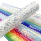 Трансферная бумага, сублимационные товары, термостойкий самоклеящийся виниловый пакет, Смешанные Красочные голографические виниловые плоттеры ручной работы