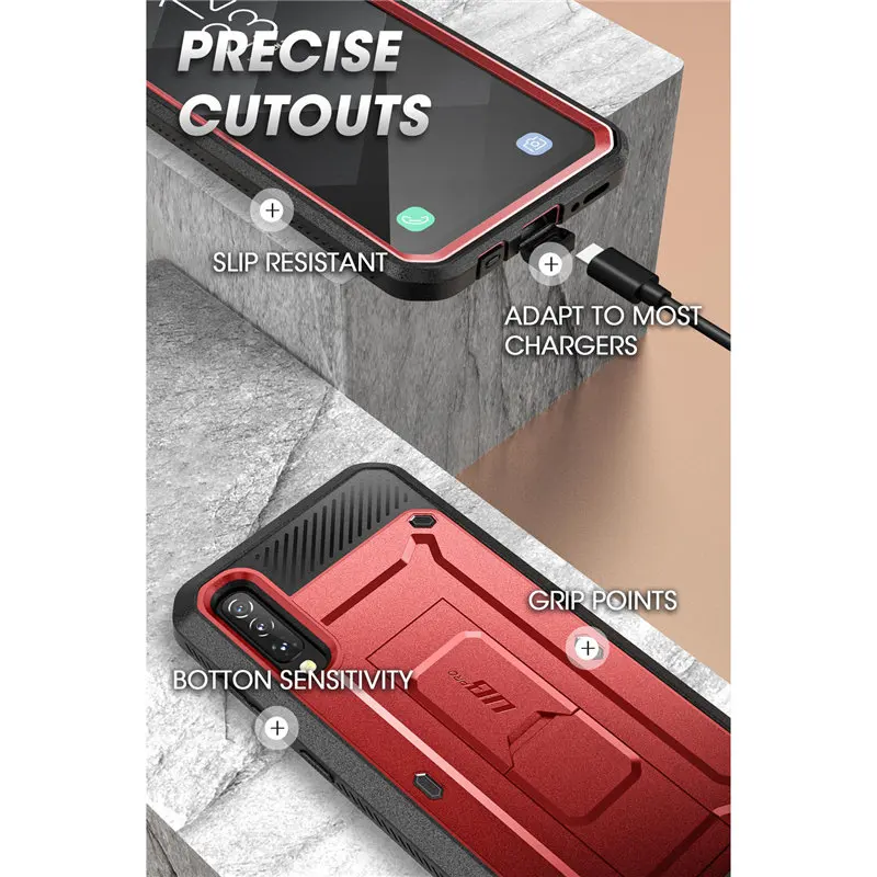 supcase for samsung galaxy a50a30s case 2019 ub pro full body rugged holster case with built in screen protector kickstand free global shipping