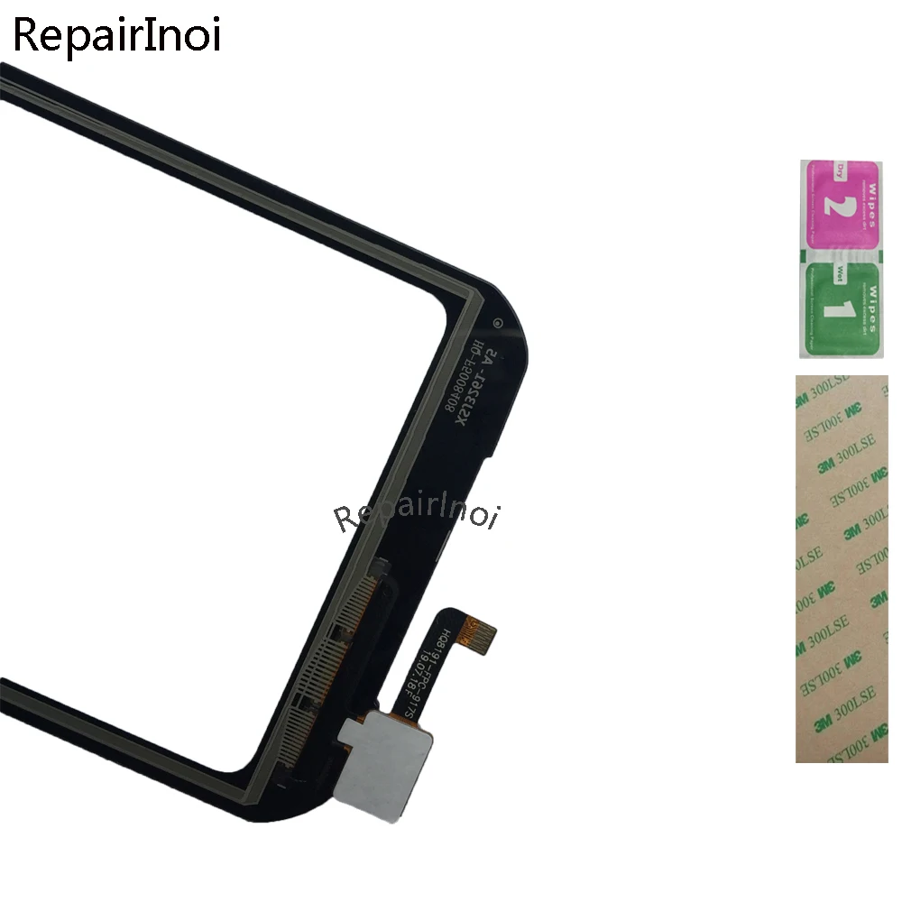 10pcs 5 9 mobile phone touch screen for doogee s68 s68 pro touch panel sensor glass lens repair parts 3m glue free global shipping