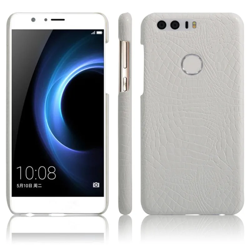 Чехол для Huawei Honor 8 кожаный чехол из крокодиловой кожи задняя крышка телефона с