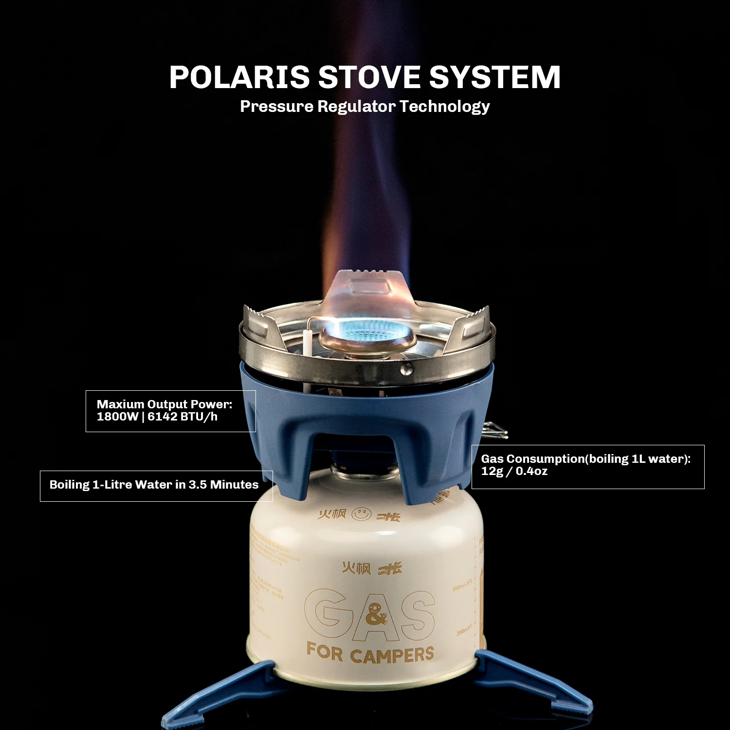 Fire Maple Polaris система приготовления пищи портативная плита микро регулятор клапан