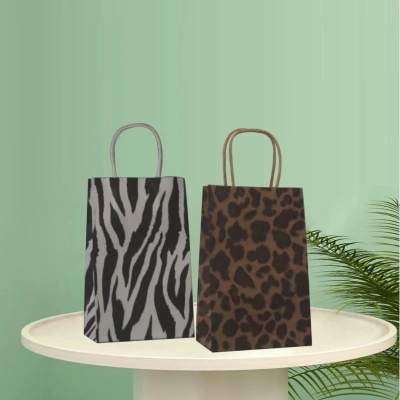 Подарочный пакет из крафт бумаги AVEBIEN 10 шт. 21x13x8 см|bag f|bag fashionbags with |