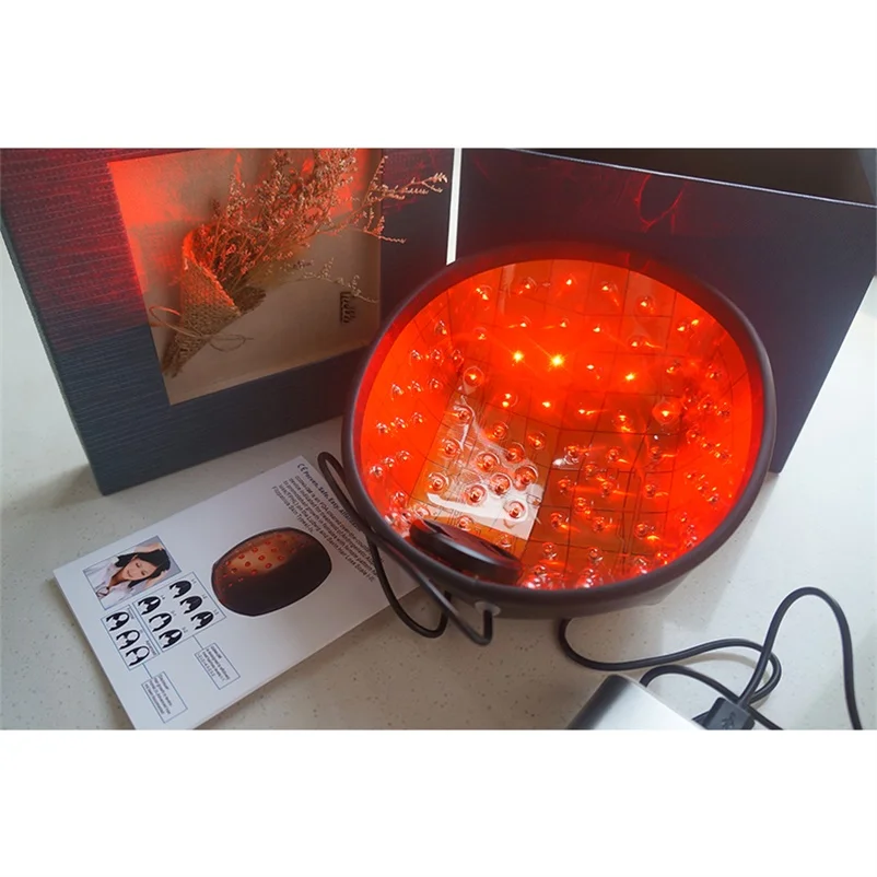 

Lamp Beads Hair Growth Laser Cap Therapy Anti-Hair-Loss Adjustable Hair Growth Cap Light Chips Hair Treatment Hat Tool