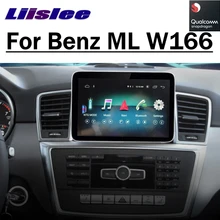 Для Mercedes Benz MB M ML Class W166 2012 ~ 2019 автомобильный мультимедийный плеер NAVI беспроводной CarPlay автомобильное радио GPS навигация
