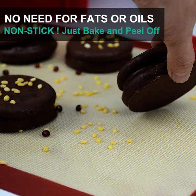 Лидер продаж антипригарный силиконовый коврик для выпечки Кондитерские