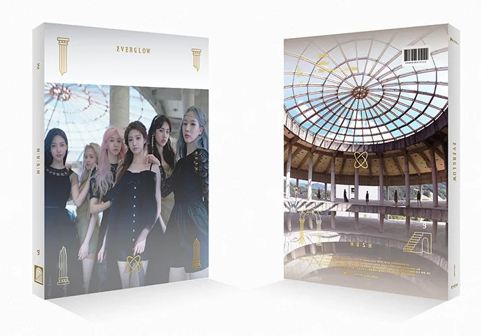 [MYKPOP]~ 100% Официальный Оригинальный ~ EVERGLOW Single #2: HUSH альбом коллекция фанатов