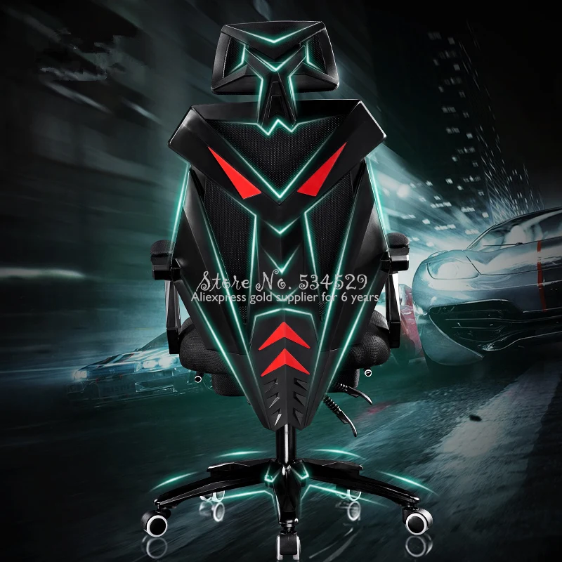 Игровое кресло для Интернет кафе LOL WCG Racing Esports живого эфира можно поворачивать