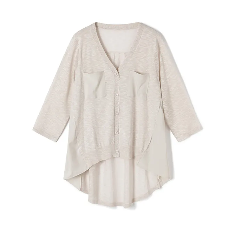 Вязаный свитер кардиган корейская мода женская Свободная вязаная куртка