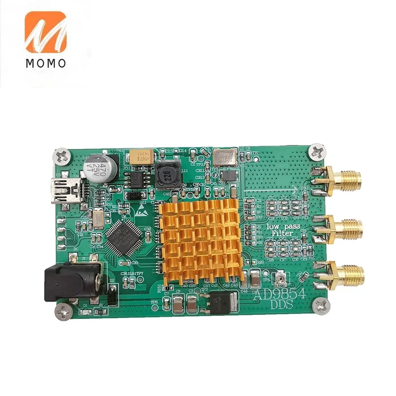 

signal generator module with single chip microcomputer host computer point frequency sweep frequency amplitude modulation