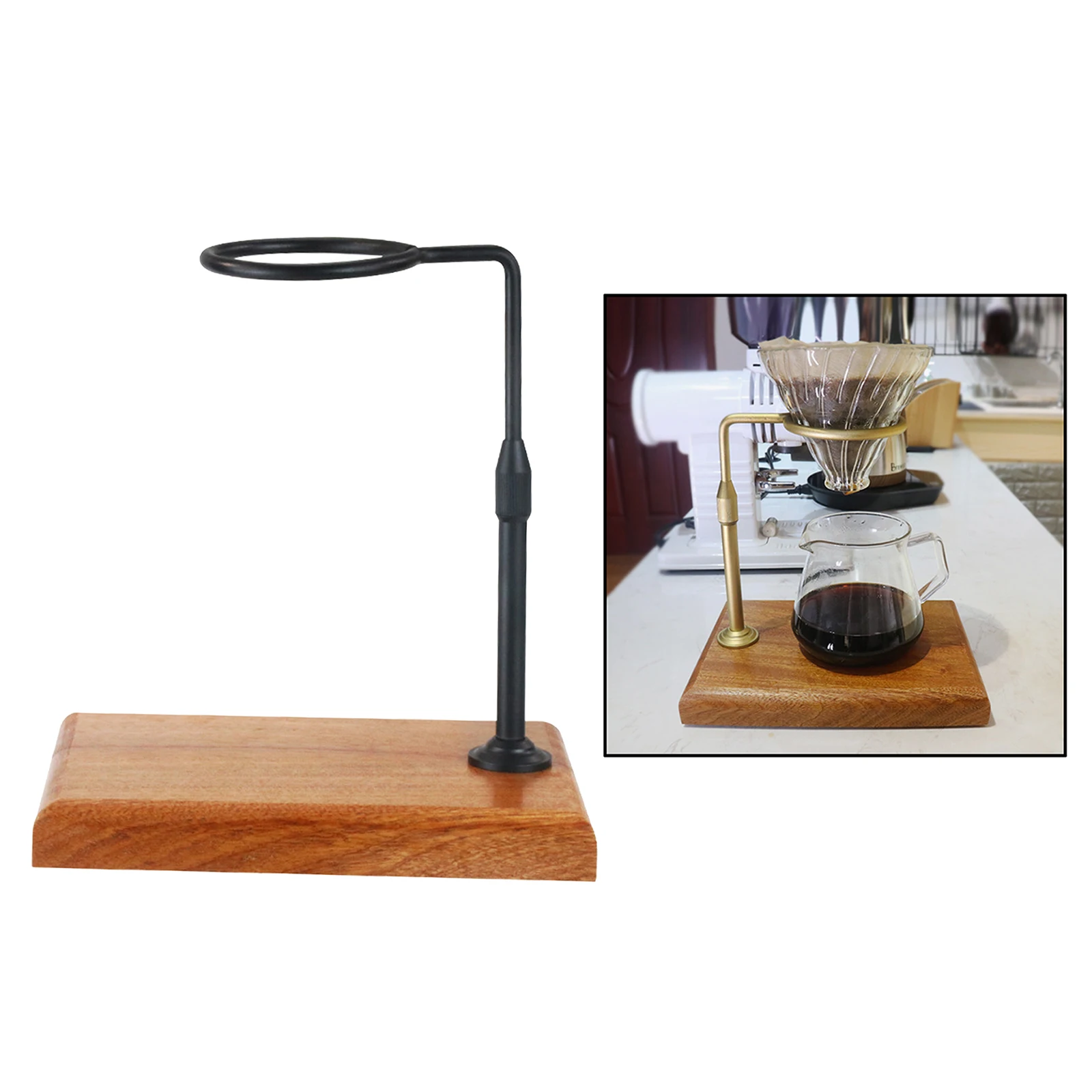 

Pour Over Coffee Dripper Stand Coffee Filter Cone Manual Coffee Filter Maker