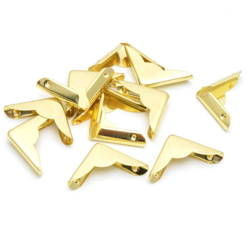 Бесплатная доставка 20 позолоченных книг Скрапбукинг Альбомы меню папки Угловые