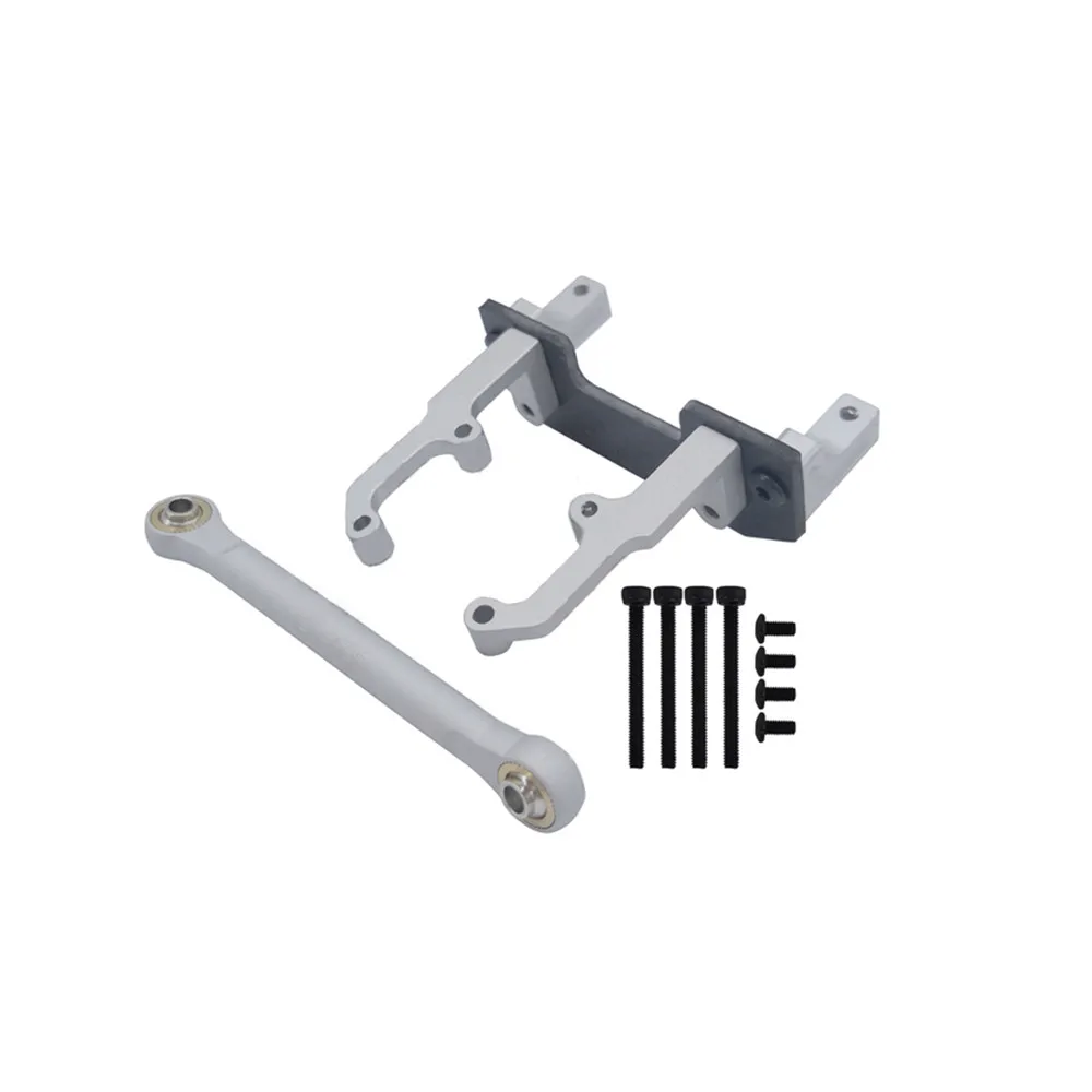 Алюминиевый сплав + карбоновое волокно осевой сервопривод кронштейн для 1/10 RC