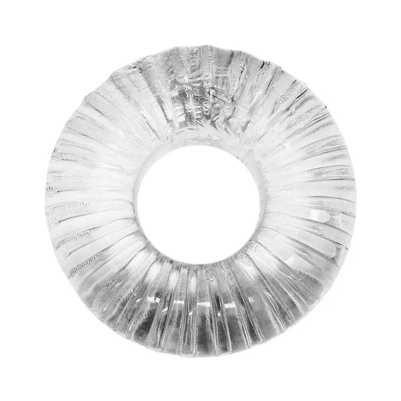 Прозрачный фаллоимитатор фиксирующее кольцо воротники задержчка