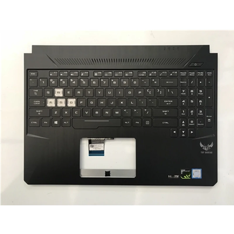 96% Новый/org plamrester Топ чехол для Asus TUF Gaming FX86 FX86S FX86F FX505 FX86FM FX504 15 6 &quotСША клавиатура