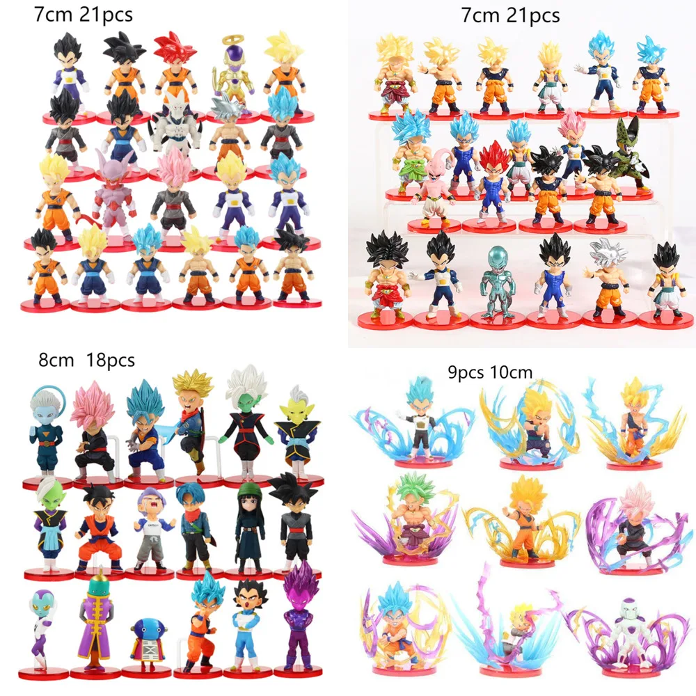 Экшн-фигурки из ПВХ Жемчуг дракона зет 1 комплект | Игрушки и хобби