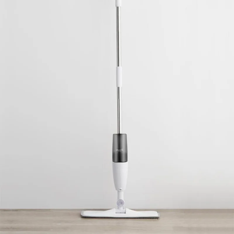 Mop only as picture Xiaomi Mijia Smart Deerma спрей для воды Швабра 360 Вращающаяся Чистящая тканевая головка деревянный пол керамическая плитка Швабра инструменты для сухой чистки - Цвет: Mop only as picture