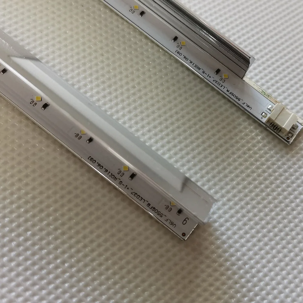 2 шт./компл. новая светодиодная подсветка полосы для Samsung жалюзи 55 &quotТВ V6LF_550DKA_LED37
