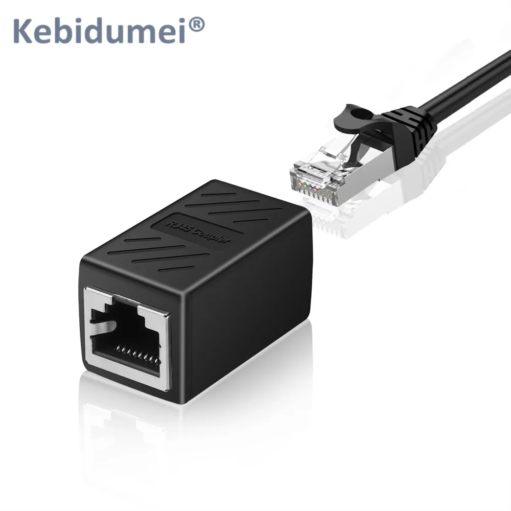 Разъем Rj45 соединитель Ethernet кабель LAN встроенный Cat7/Cat6/Cat5e удлинитель адаптер