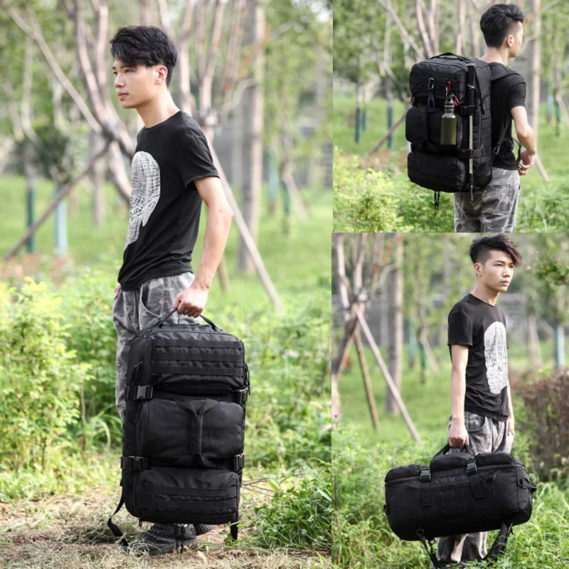 Военный тактический рюкзак 60 л вместительные уличные спортивные рюкзаки для