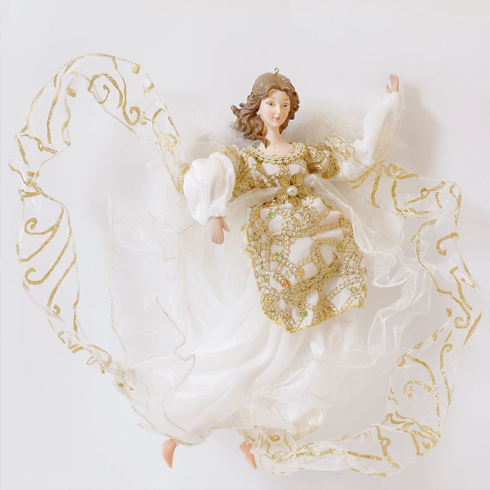 

Merry Рождественская Кукла-Ангел Кулон, украшение на Рождество, для дома, аксессуары для украшения дома Декор для дома, принт «эльфы» на Рождес...