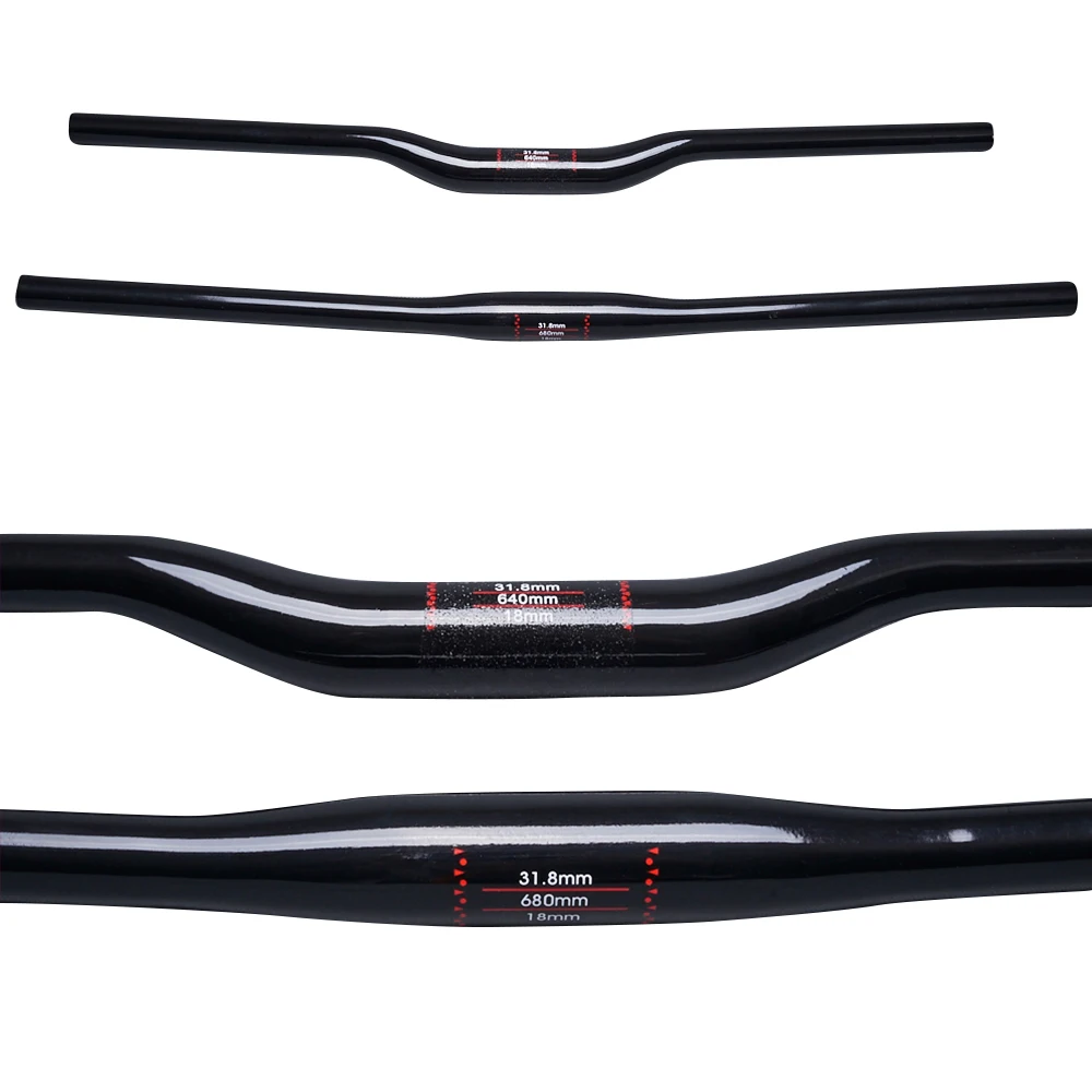 

Глянцевый велосипедный руль UD из углеродного волокна для горного велосипеда, детали для горного велосипеда, ширина 580/600/620/640/660/680/700/720/740/760 мм