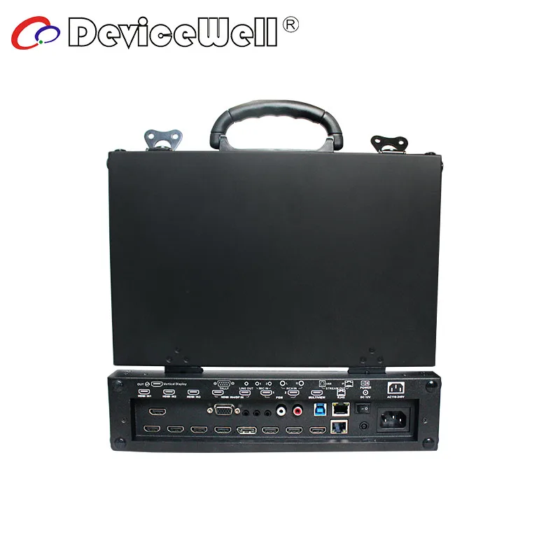 DeviceWell HDS9105C Портативный видео коммутатор с 11 6 дюймовым монитором HDMI кабель