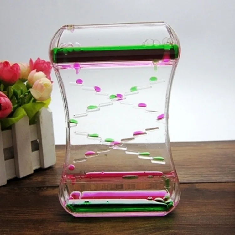 Рождественский креативный двойной цвет плавающие жидкие масляные акриловые