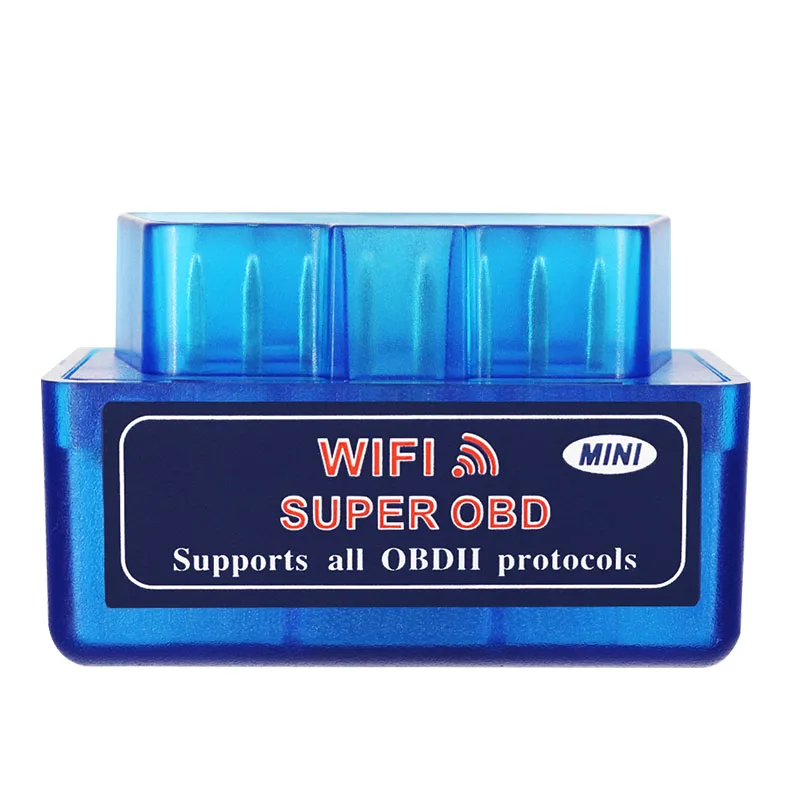Считыватель кодов ScanTool ELM327 с поддержкой Wi-Fi V1.5 16-контактный интерфейс OBD2 для iOS