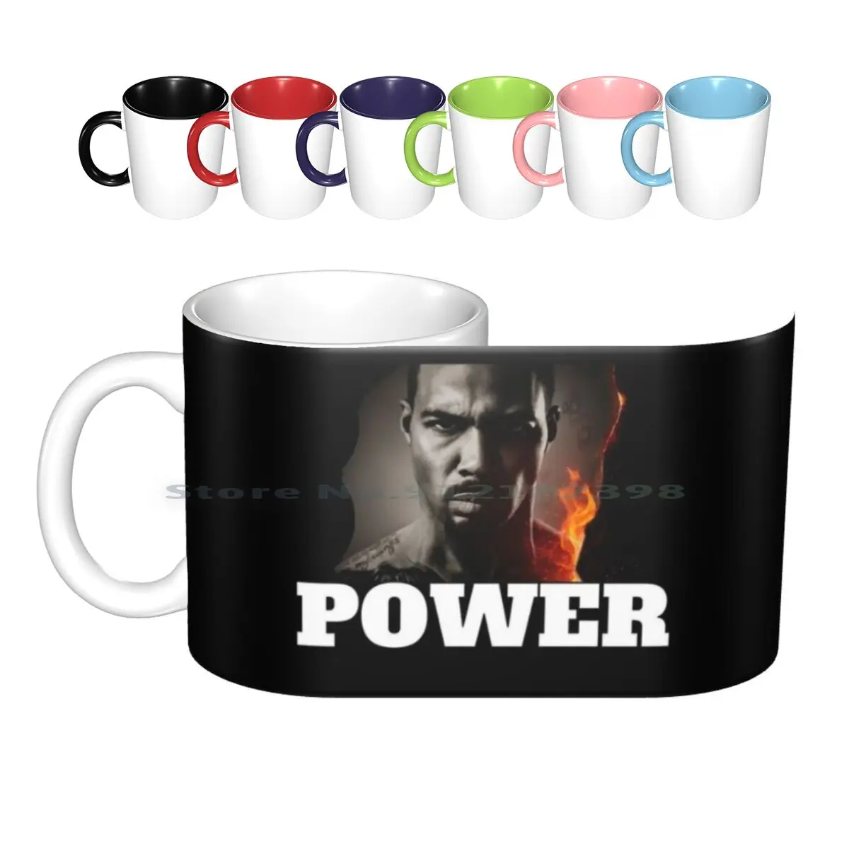 

Power-Tv Show керамические кружки, кофейные чашки, Кружка для молока и чая, мощное телевидение, популярное смешное призрачное звездание, истина Ле...