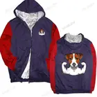 Брендовая зимняя толстовка с капюшоном, куртка Джека Расселла терьера, пальто на хэштеге ассе, брендовая зимняя куртка для мальчиков