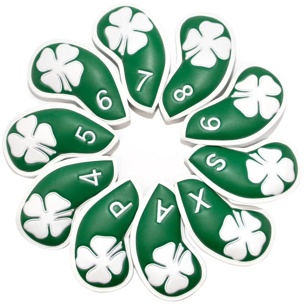 Гольф клуб Железный Обложки шлем кожа клюшки для гольфа Железная Headovers танкетке