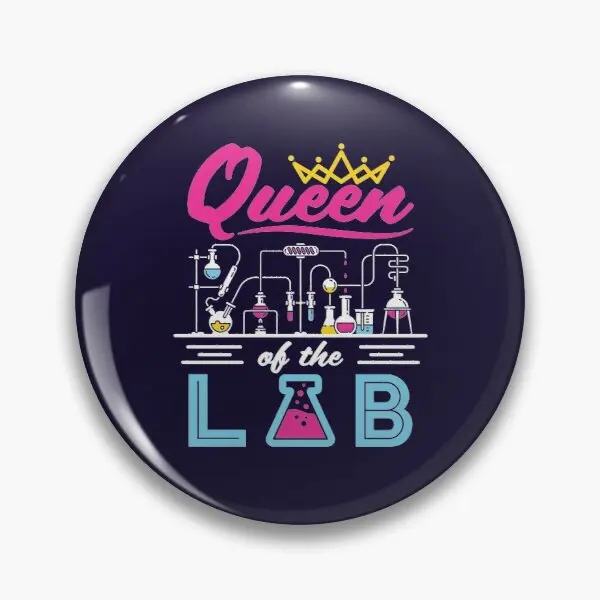 

Настраиваемая мягкая булавка для воротника Queen Of The Lab Expert, милые ювелирные изделия, креативная Женская булавка для лацкана, Подарочная брошь